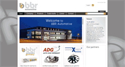 Desktop Screenshot of bbr-automotive.de